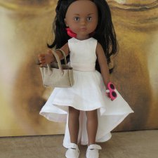 Выкройка платья для кукол типа Паола Рейна 32см