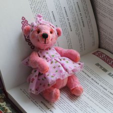 Мишка тедди "Хлопушка", автор выкройки Ирина Шах