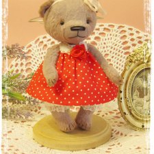 Выкройка мишки тедди в подарок от Елены Загородских