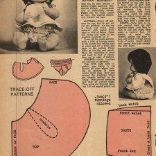 Выкройки из журналов для кукол