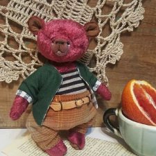 Выкройка мишки в штанишках, автор Татьяна Лысенко