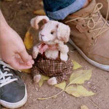 Кролик Тедди, авторская выкройка Наталии Климовой