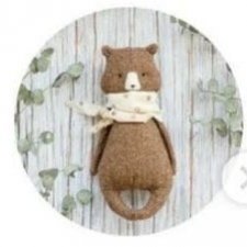 Выкройка мишки из ткани от Людмилы Плотницкой