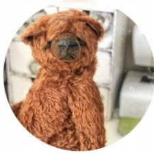 Выкройка мишки Сникерс, автор Закерьина Женя