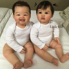 Min-Min и  Lin-Lin скульптора Ping Lau, автор прототипа Linda Hill