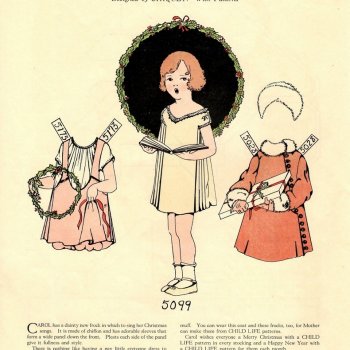 Бумажные куклы -"Your Dress and Dolly's; 1920s"