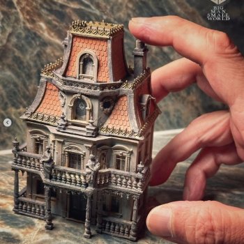 Готическая диорама от Андреа Арригони
