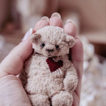 Мишка мякиш Марии Поткиной с выкройкой