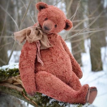 Выкройка - мишка от Валентины Белозеровой