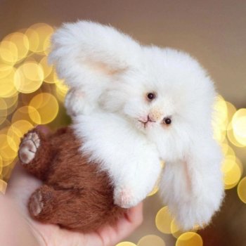 Зайка Луша от Татьяны Матляк с выкройкой