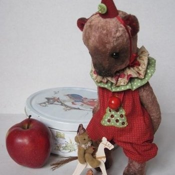 Мишка Кармашки, автор выкройки Оксана Муратова