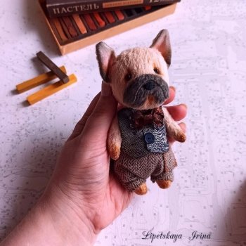 Бульдожка с выкройкой от Ирины Липецкой