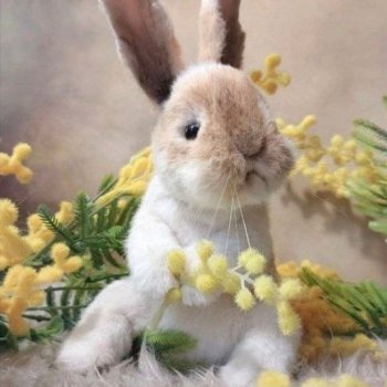 Кролик с выкройкой от Валентины Крижановской