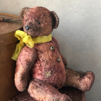 Мишка Тедди с выкройкой от Елены Кукузей