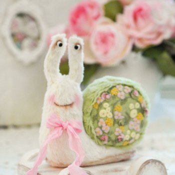 Улитка с выкройкой от автора Гульнары Ильясовой