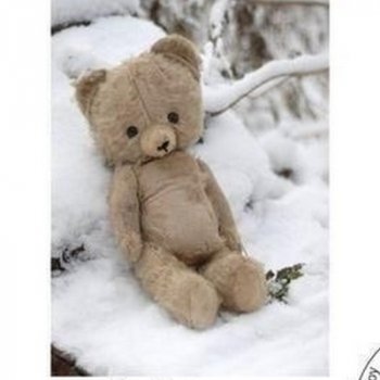 Мишка Ноябрёнок с выкройкой