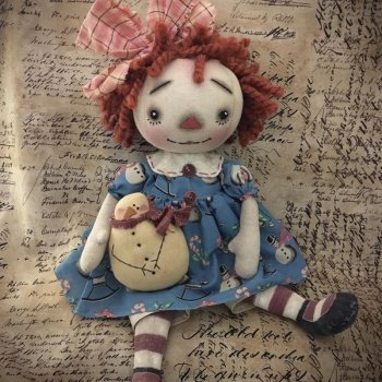 Чердачная кукла своими руками: выкройка для новичков