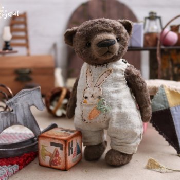 Шьем мишку в одежде: бесплатная выкройка от мастера Ольги Хрусталевой