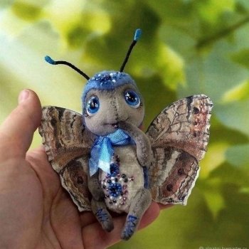 Шьем сказочную бабочку: выкройка от Елены Слуцкой