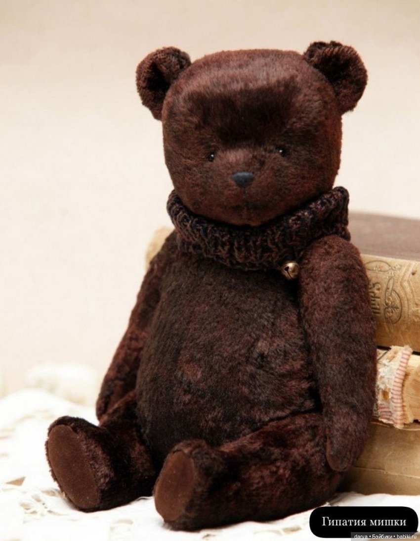 Авторская выкройка мишки Тедди от Гипатии