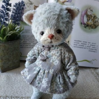 Авторская выкройка кошечки от Ирины Труничевой