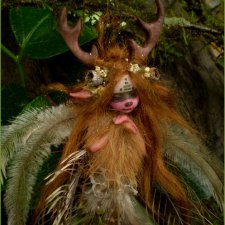 Мистические маленькие лесные духи от Celia Harris