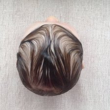 Укладка волос кукле реборн