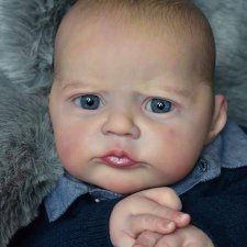 2 малыша реборн Heron от скульптора A.K. Katigava