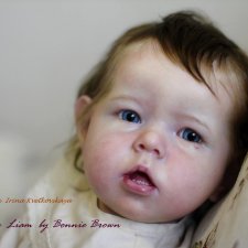 Малыш реборн Liam, скульптор Bonnie Brown. Автор прототипа Ирина Кветковская
