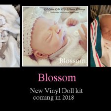 Новый молд для куклы реборн Blossom от скульптора Jade Warner