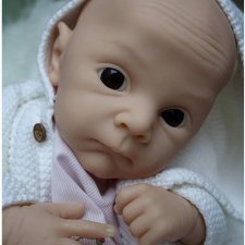 Молд для куклы реборн  Ollie от скульптора Adrie Stoete