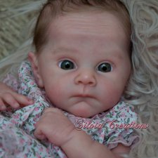 Малышка реборн Ollie, скульптор Adrie Stoete от Silvia Ezquerra