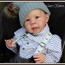 Малыш реборн из молда Mona, скульптор Eva Wakolbinger от Sam's Reborn Nursery