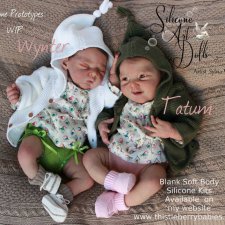 Молды для кукол реборн из силикона Wynter & Tatum Soft от скульптора Sylvia Manning