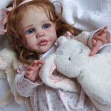 Куколка реборн Maxi, скульптор Sigrid Bock. Прототип мастера Аллы Кокс