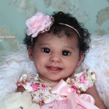 Молд куклы реборн Mya, скульптор Maria Jordano, прототипы