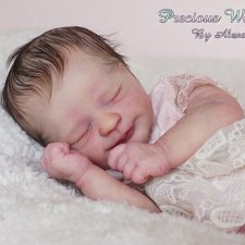 Малышка Realborn Kyrie Asleep, прототип мастера Alexa Calvo