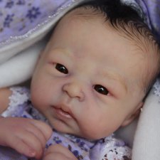 Lilly Loo скульптора Marita Winters, автор прототипа Memma's Munchkins reborn nursery