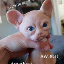 Amethyst скульптора Jade Warner