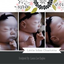 Новый молд для куклы реборн Charlotte скульптора Laura Lee Eagles