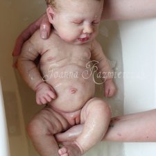 Полностью силиконовая малышка Loulou#2 will от скульптора Joanna Kazmierczak