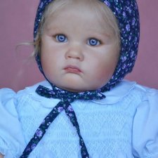 Baby Charlotte 11 Months от скульптора Laura Lee Eagles, автор прототипа Anna Sheva