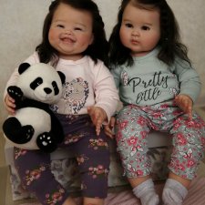 Min-Min и Lin-Lin скульптора Ping Lau, автор прототипа Ирина Гринистова