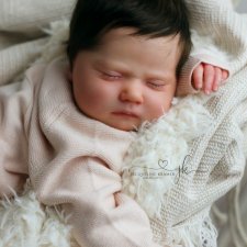 Realborn Silvia asleep (Bountiful Baby), автор прототипа Jacqueline Kramer
