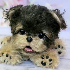 Выкройка щенка йоркширского терьера - автор Шеряева Дарья