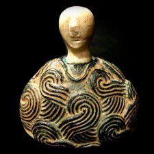 Женское божество, БАКТРИЯ, конец III-начало II тыс.до н.э.