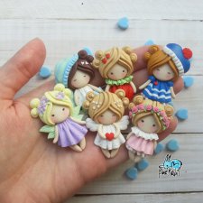 Фигурки из полимерной глины от Blue Rabbit