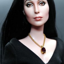 Портретный OOAK куклы Mattel Cher doll, автор Noel Cruz