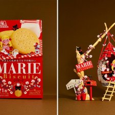 Фигурки из коробок от японского художника Harukiru