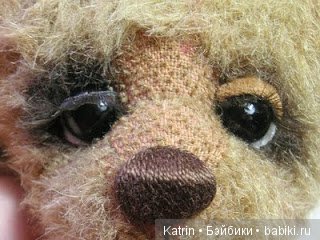 Веки и реснички для мишек тедди. Мастер-класс по авторской игрушке | Бэйбики Веки и реснички для мишек тедди. Мастер-класс по авторской игрушке
